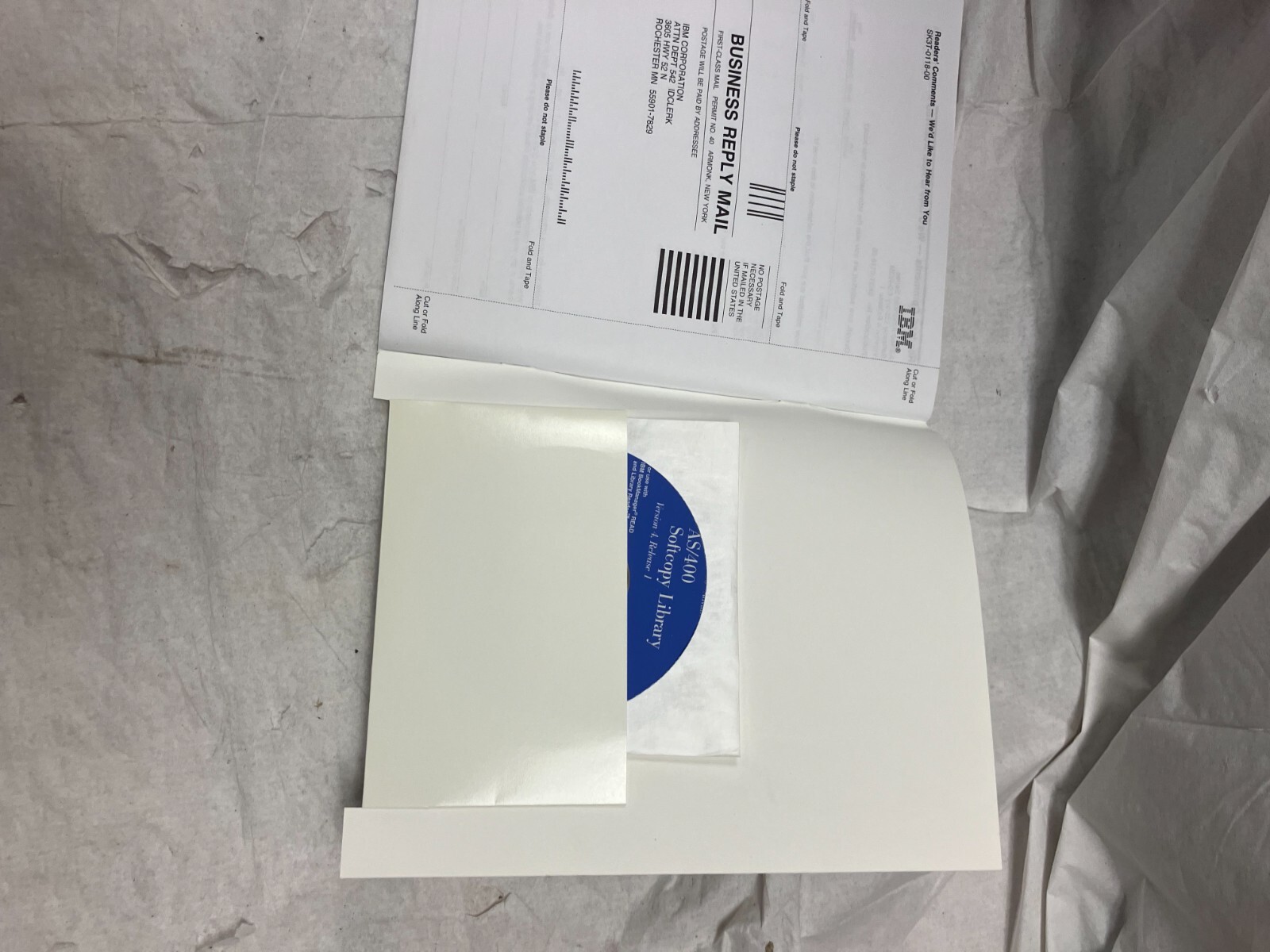 IBM AS/400 SOFTCOPY LIBRARY & INFORMATION CENTER Version 4 Release 1 Manuals CD