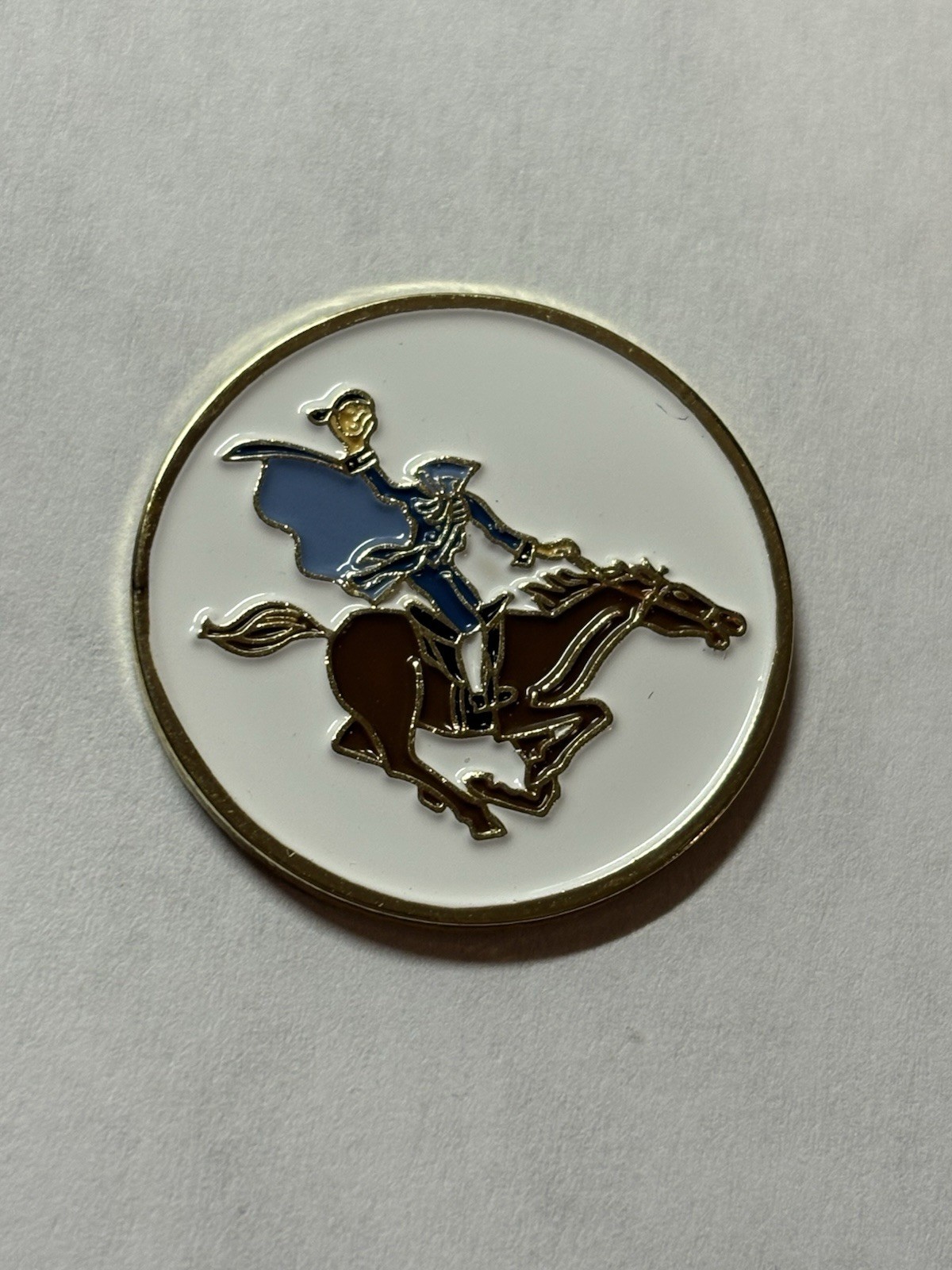 Sleepy Hollow Country Club 1" Magnetic Coin Golf Marker - Briarcliff Manor, NY