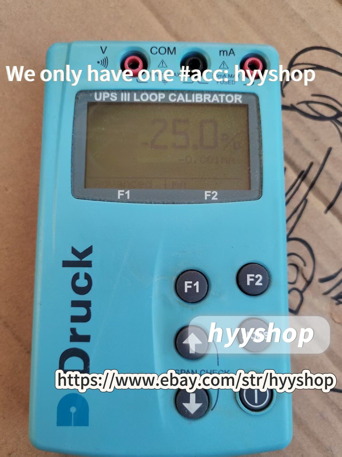 1pcs  Druck UPS III Circuit Calibration Device  /hyy