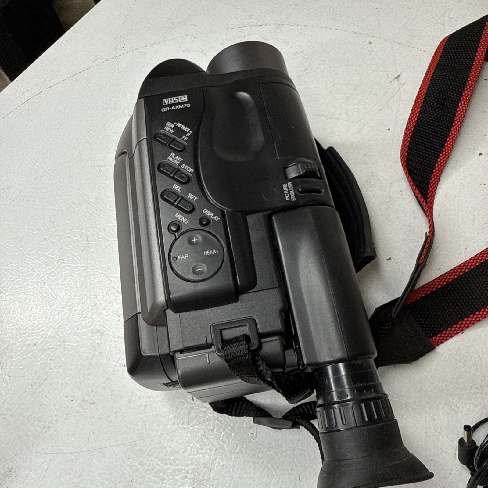 JVC VHS-C Camcorder *READ* Model GR-AXM70U Tested Working.