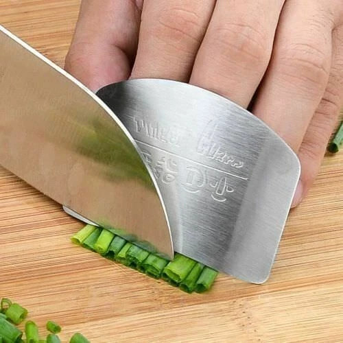 Stainless Steel Finger Protector Vegetable Cutting Finger Guards and Hand Guards