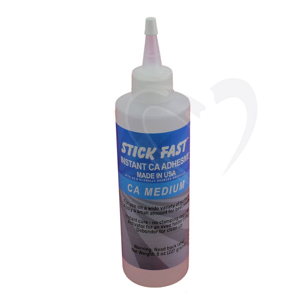 Stick Fast Medium Cyanoacrylate Adhesive 8 oz Bottle