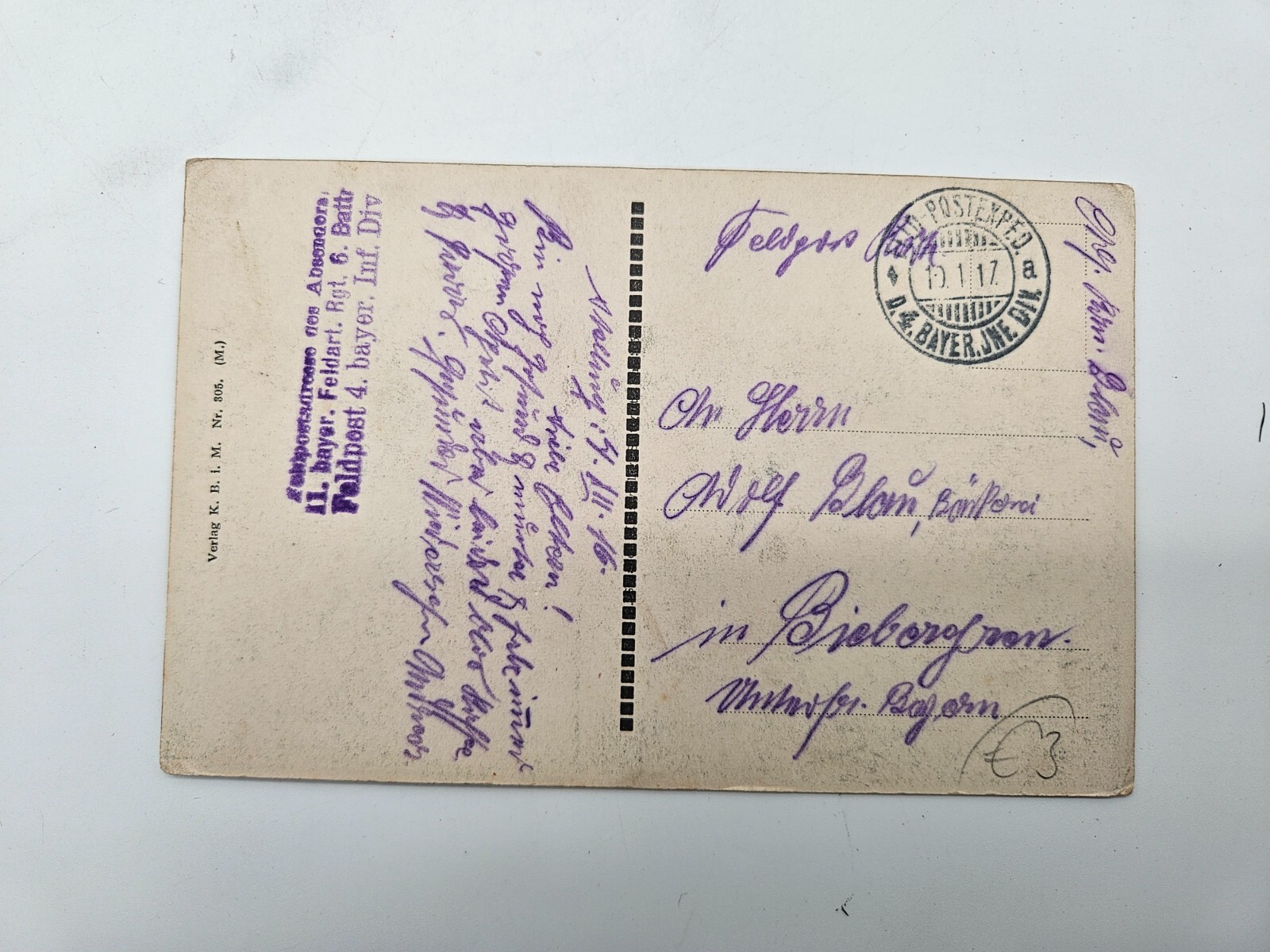 HA1940: Postcard