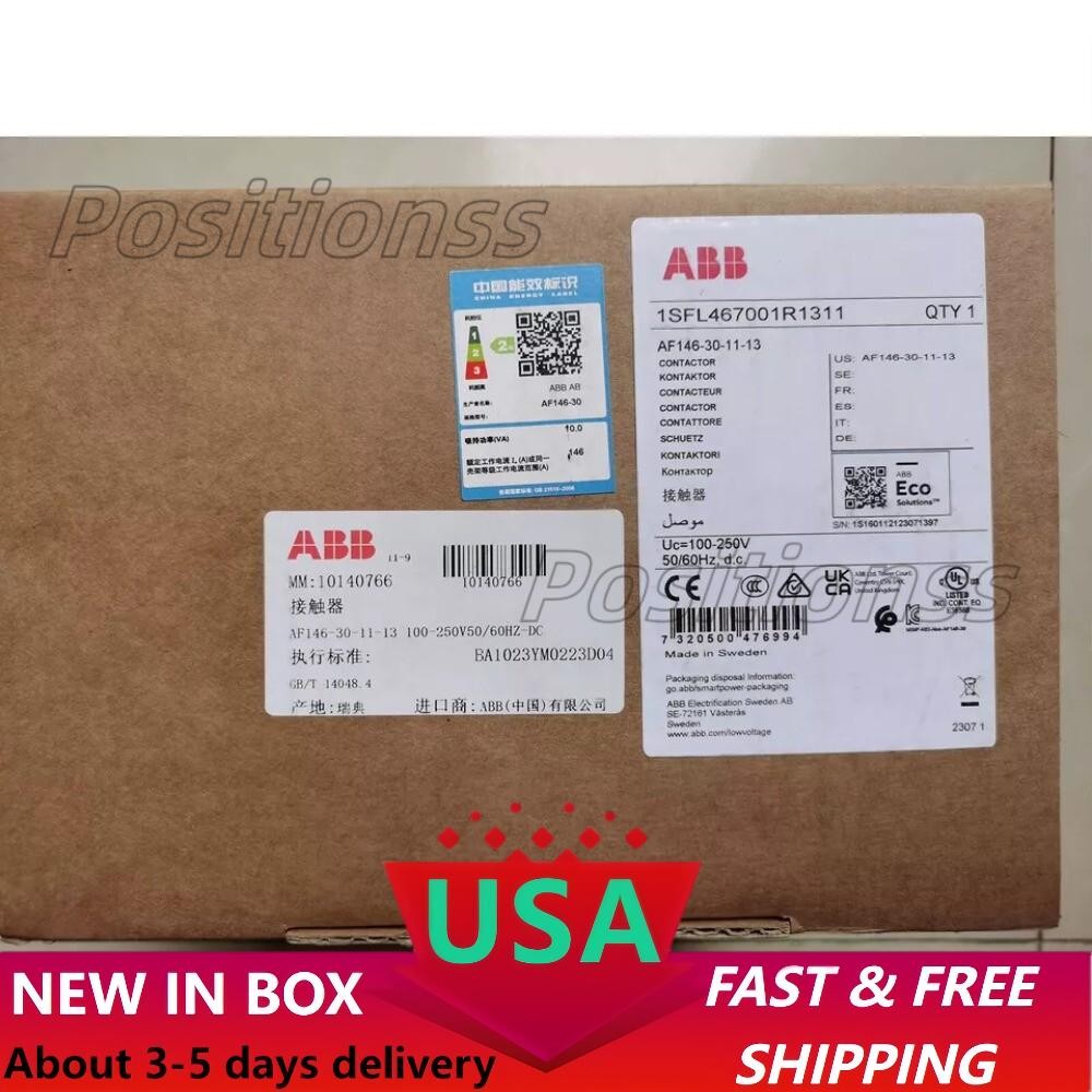 ABB AF146-30-11-13 Contactor New In Box US Free TAX