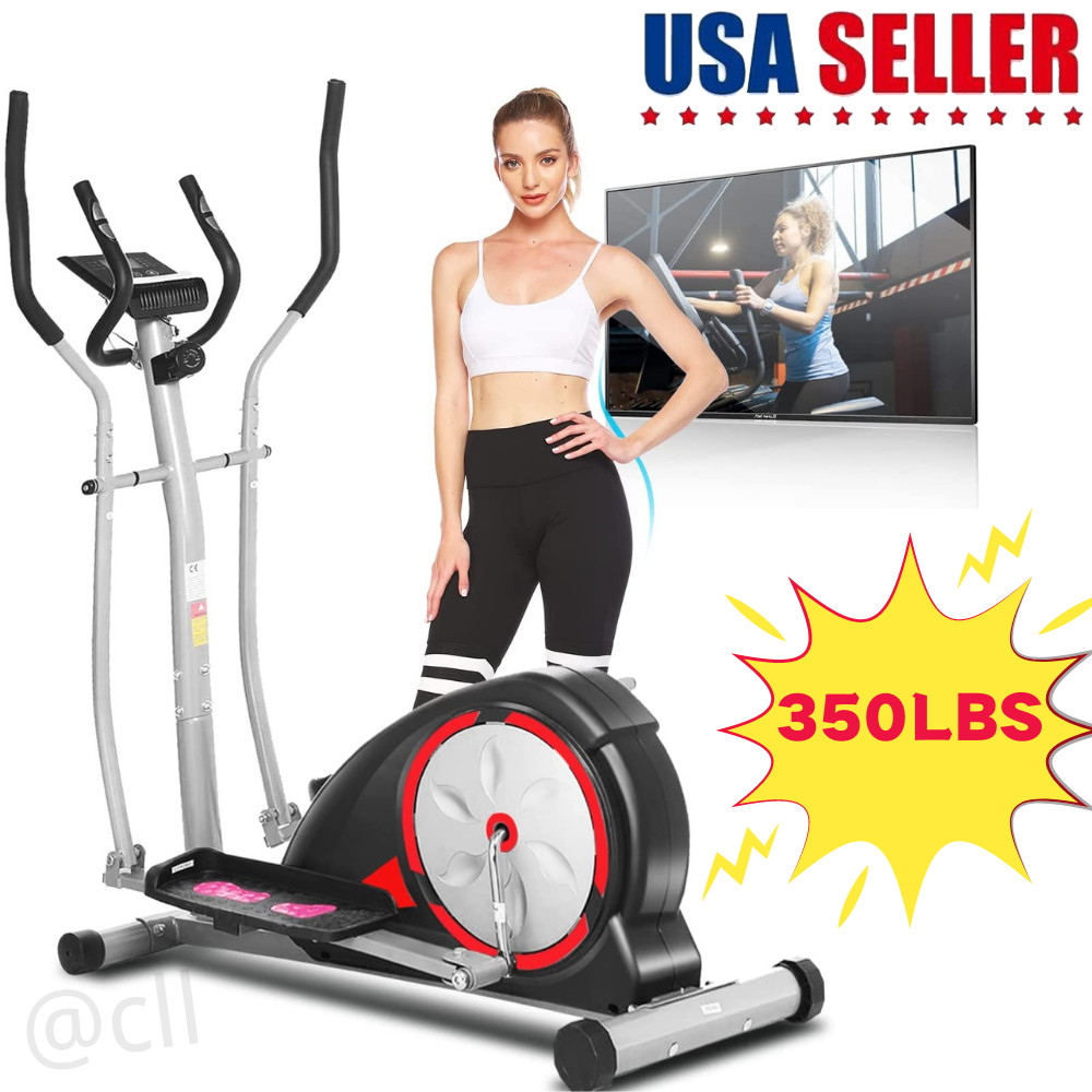 ANCHEER© Magnetic Elliptical Exercise Fitness Training Machine Home&Gym Cardio