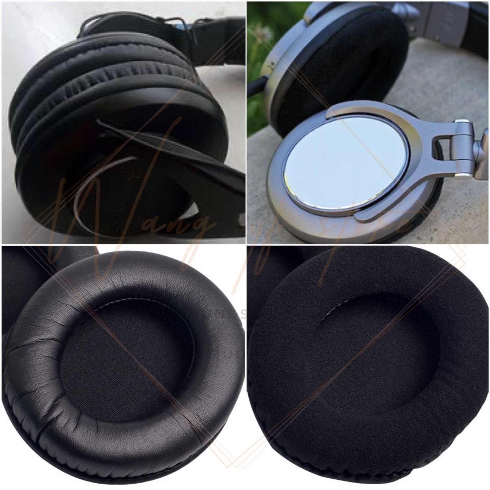 Replacement Cushion Cover Ear Pads for Shure SRH 440 840 940 HPAEC240 Headphone