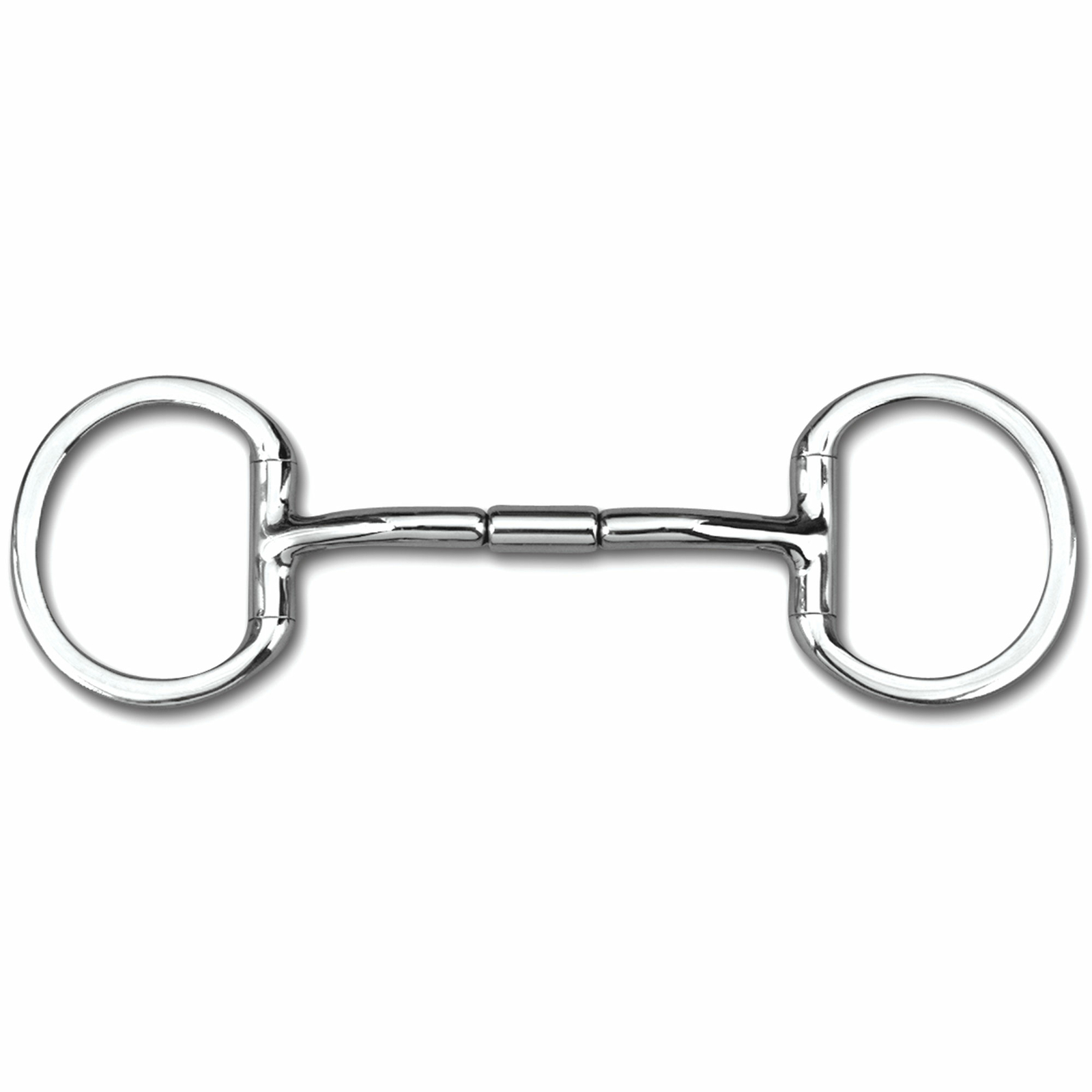 Myler Eggbutt without Hooks with Stainless Steel Mullen Barrel MB 32 (5")