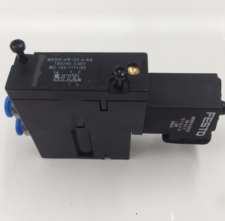 4PCS Valve MEBH-4/2-QS-4-SA M2.184.1111 for Heidelberg SM52 SM74 SM102