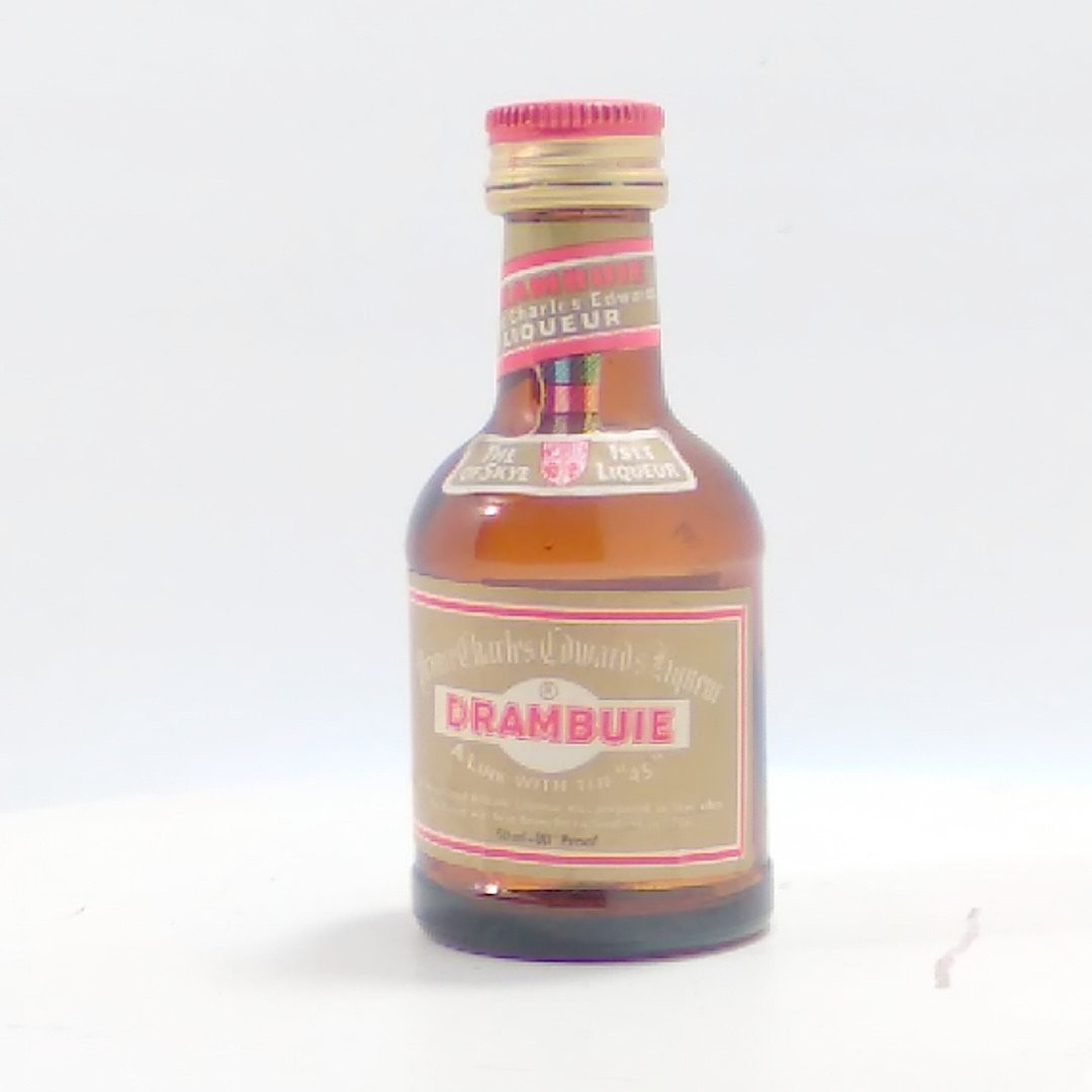 Drambuie Liqueur Scotland Miniature Empty Bottle