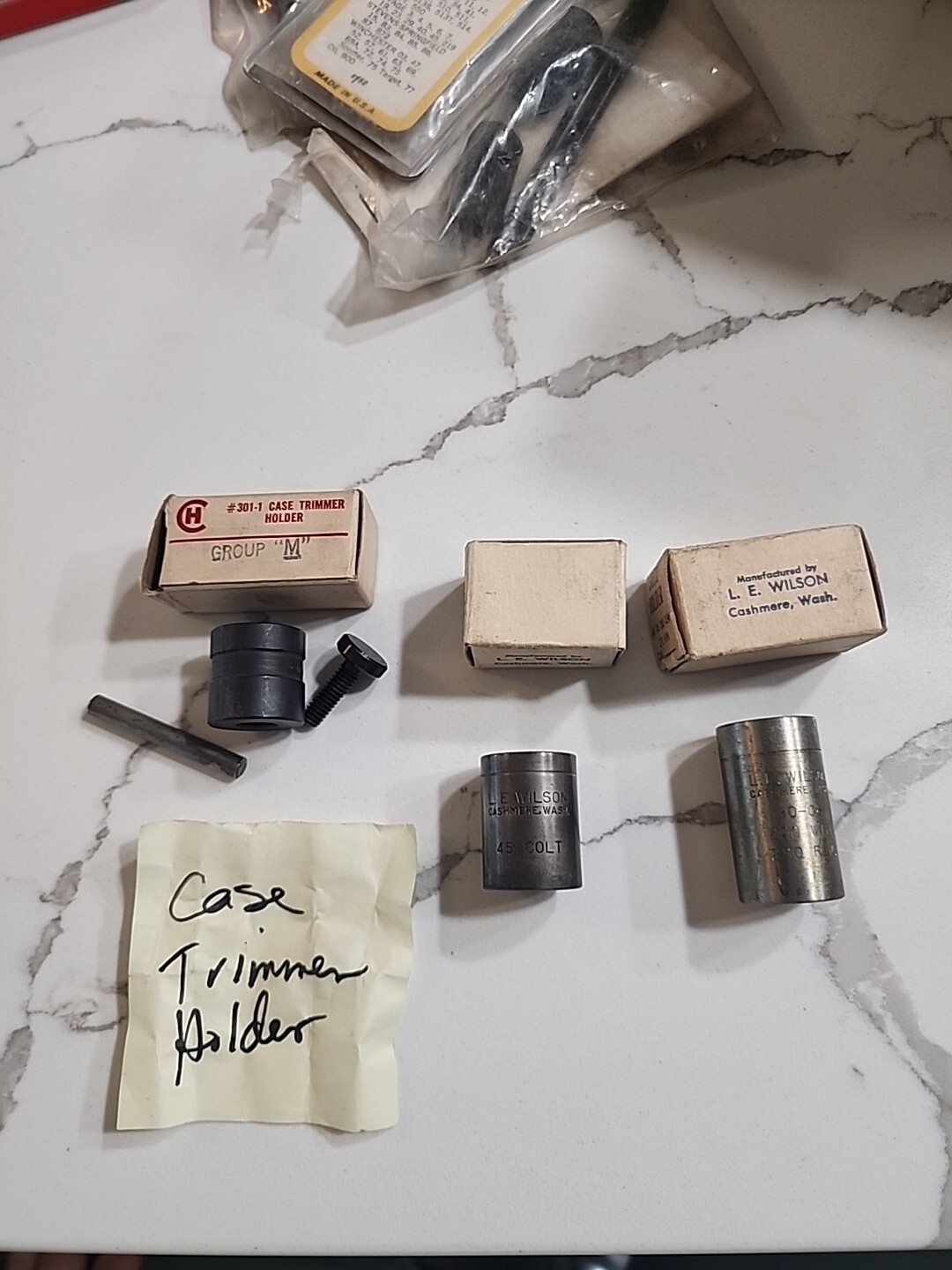 Wilson Case Holder Trimmer Shell Holder For 30-06,270Win,280 Rem. 45 COLT /GR M"