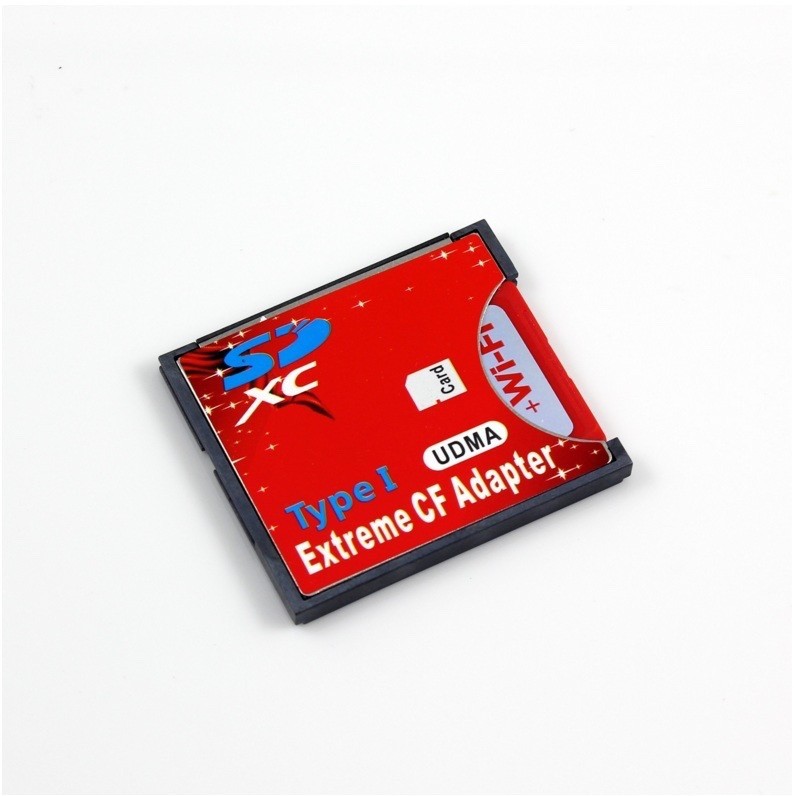 CF-SD SDHC Compact Flash CF1 Type 1 slim Memory Card Adapter 32gb 64gb 128gb