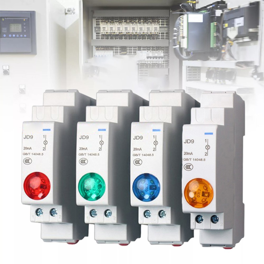 24V LED Indication for pilot Light JD9 for Din Rail Use in Electrical
