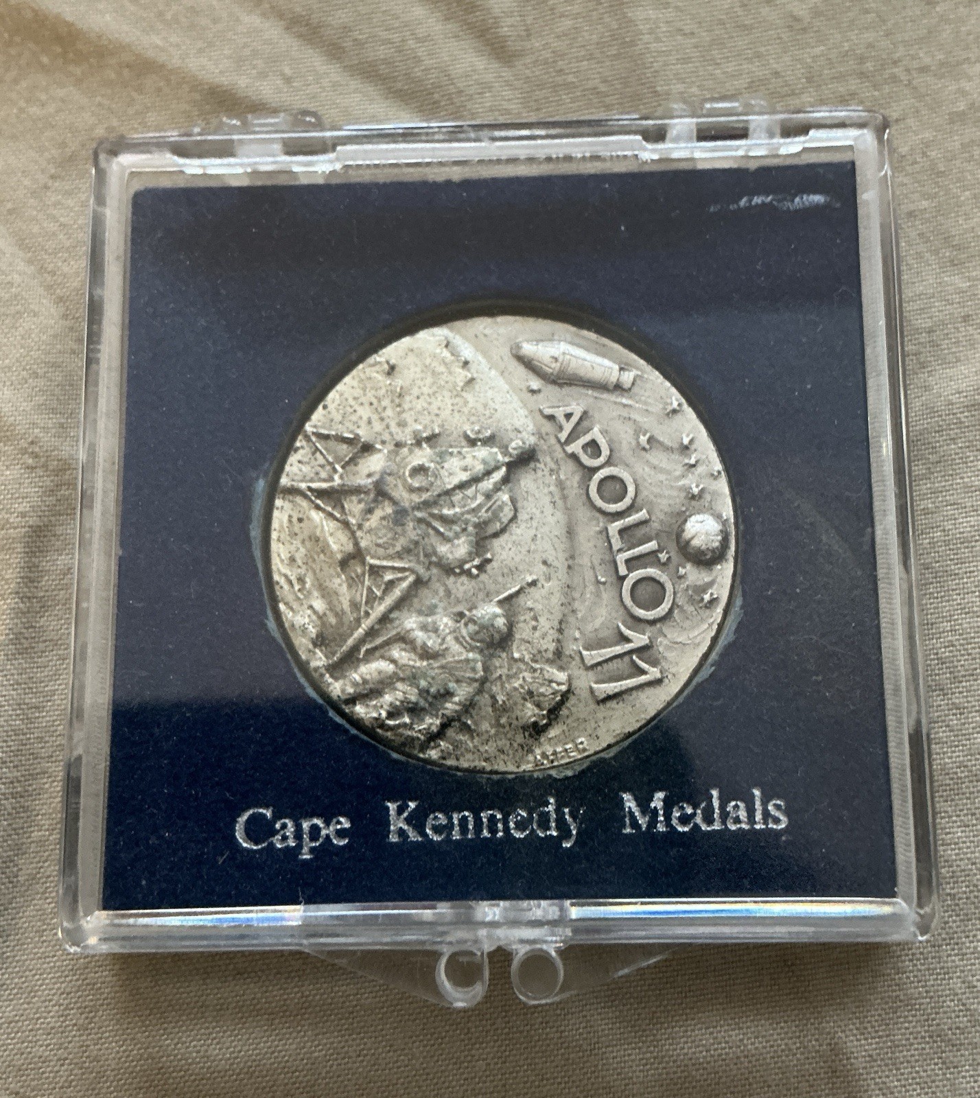 Apollo 11 Medallion - Cape Kennedy Medals