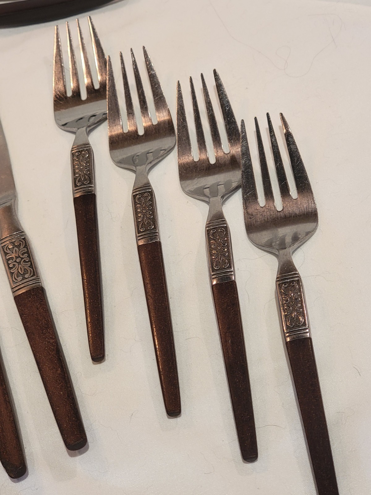 32 pc Interpur Stainless INR19 Japan ~ Danish Modern Flatware