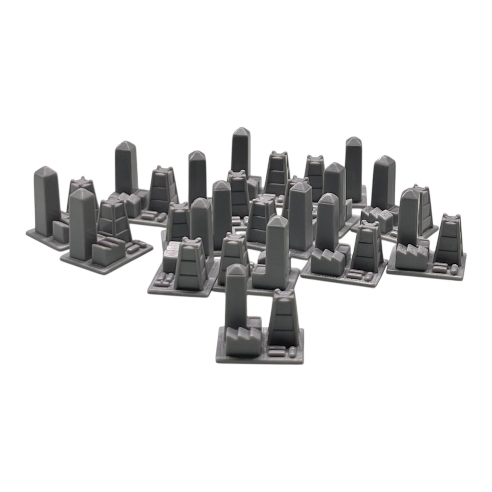 Risk Game 2008 Replacement Parts - Complete Set of 15 Cities