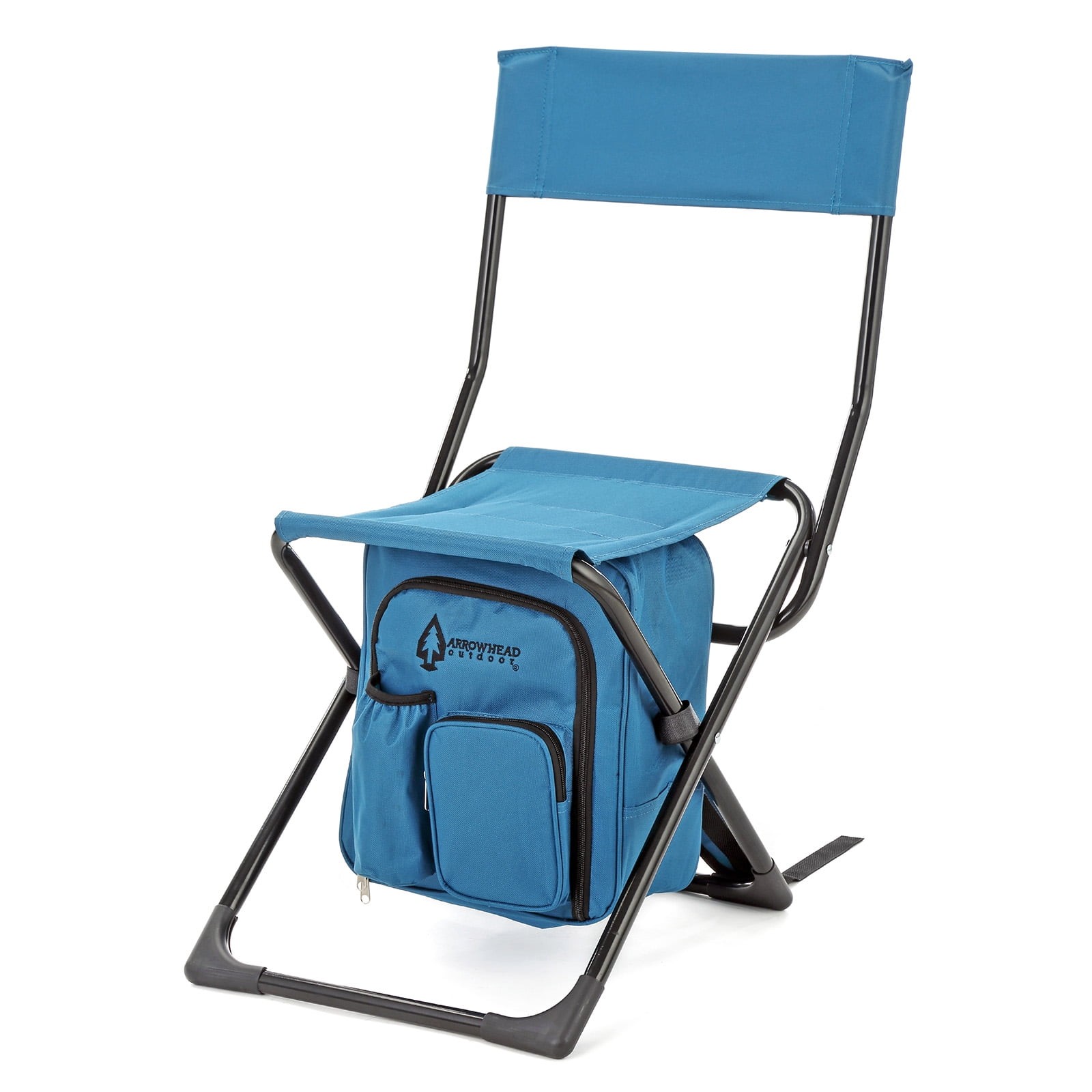 ARROWHEAD KKS0326U OCEAN BLUE FOLDABLE CHAIR WITH INSULATED C