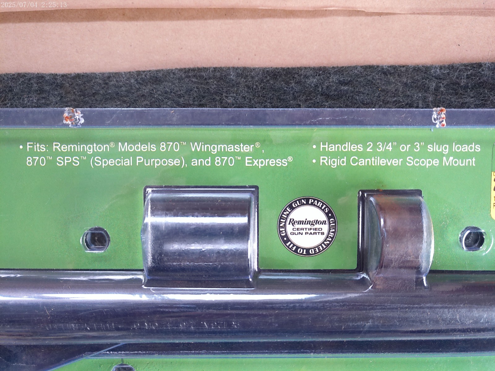 Remington 870 12GA 23 inch Cantilever rifled new shotgun barrel