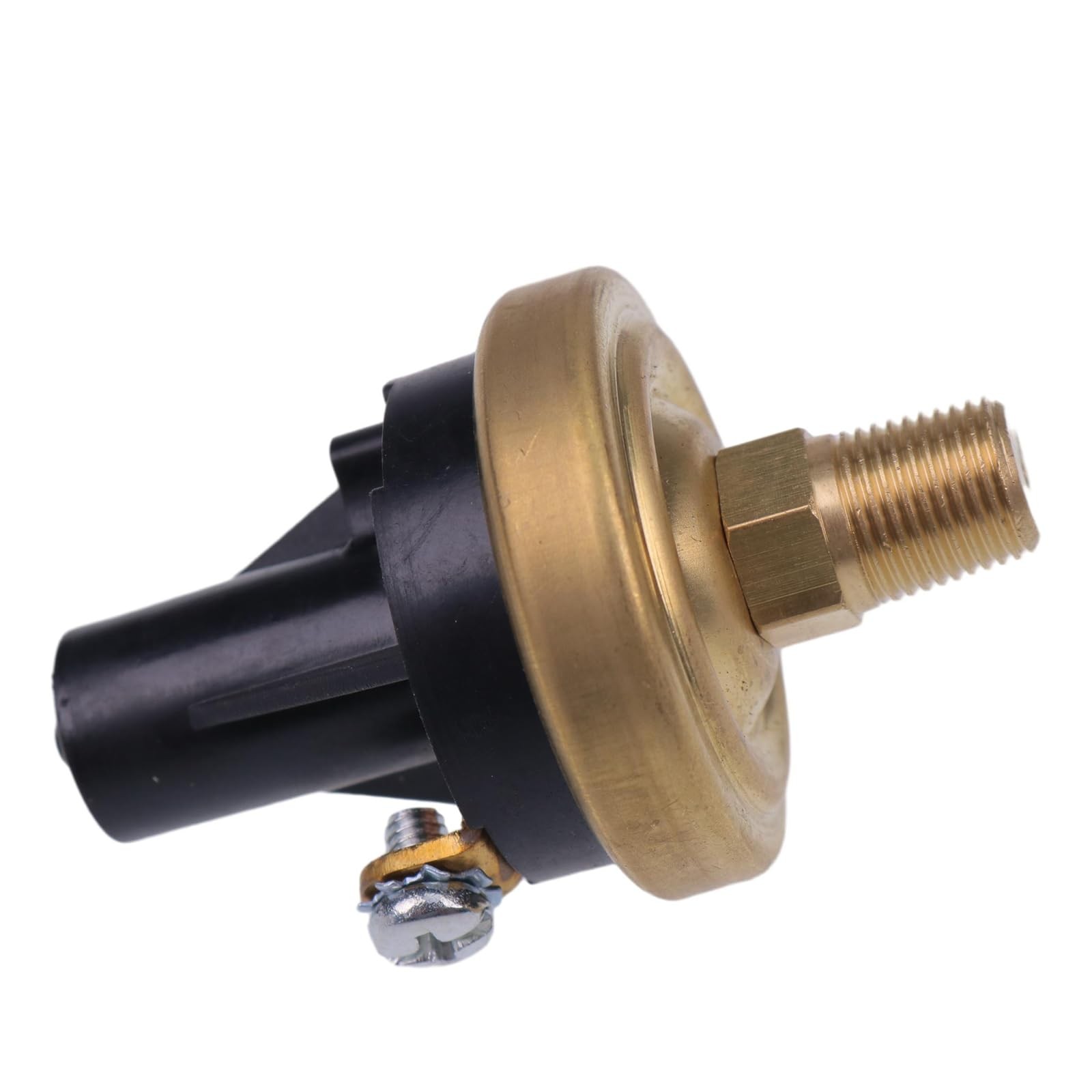 IEQFUE Adjustable Pressure Switch N/O 1/8-27NPT Compatible with Black