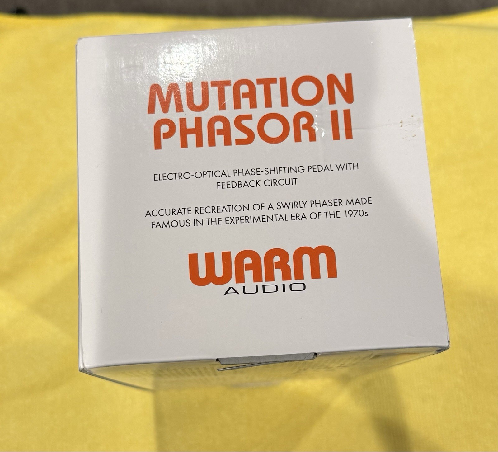 Warm Audio WA-MPH Mutation Phasor II Electro-Optical Phase-Shifting Pedal