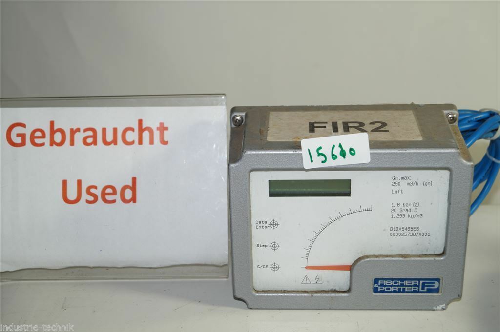 Fischer porter D10A546, D10A5465EB MAGNETIC FLOWMETER 000025738