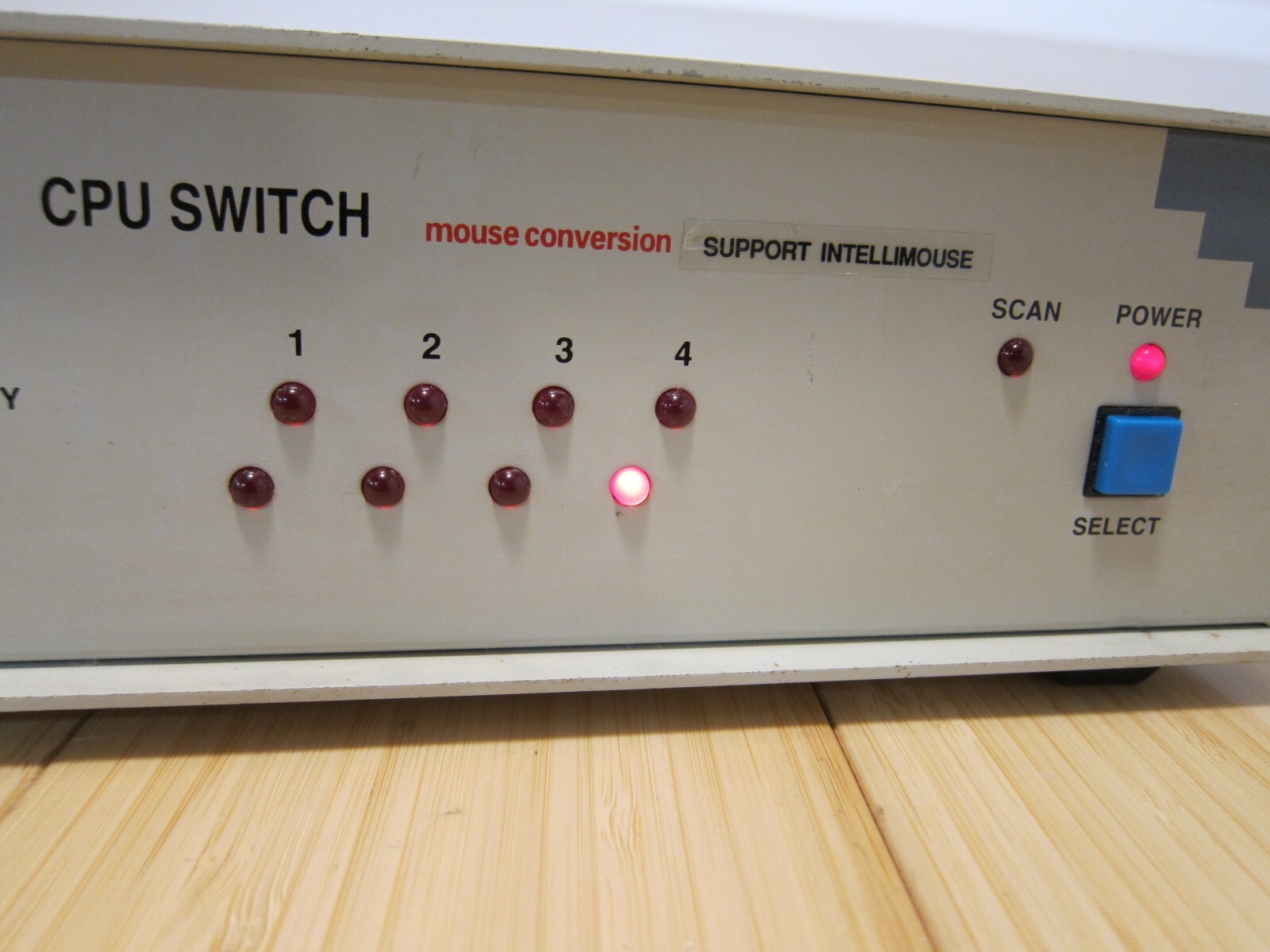 Edimax CPU Switch Mouse Conversion CAS-421 Intellimouse with Power Adapter