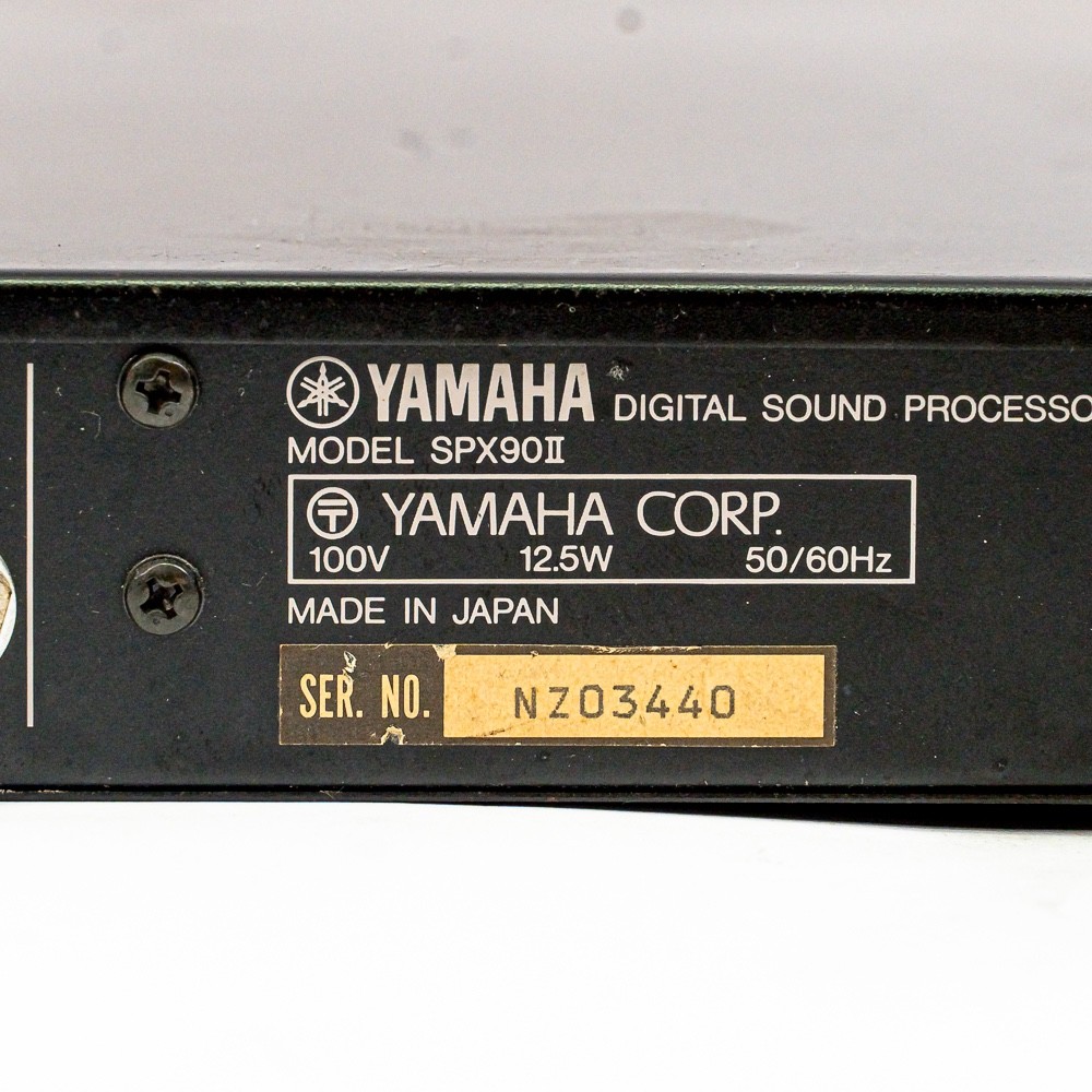 Yamaha SPX90II Studio Multi-Effects Processor Rackmount Reverb Delay MIDI