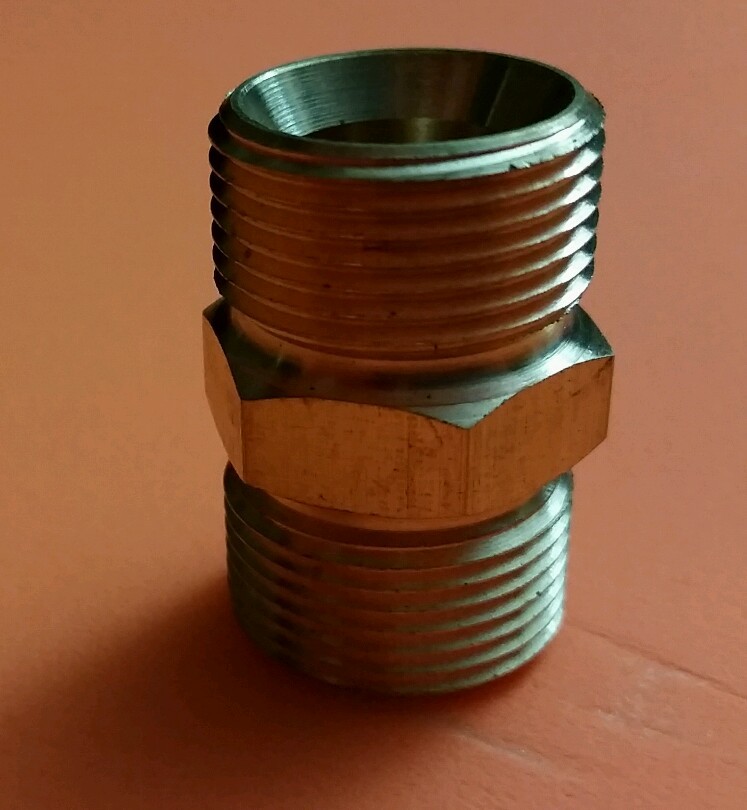 Pressure power Washer Coupler M22 X M22 14 mm Metric Hose Joiner  extender