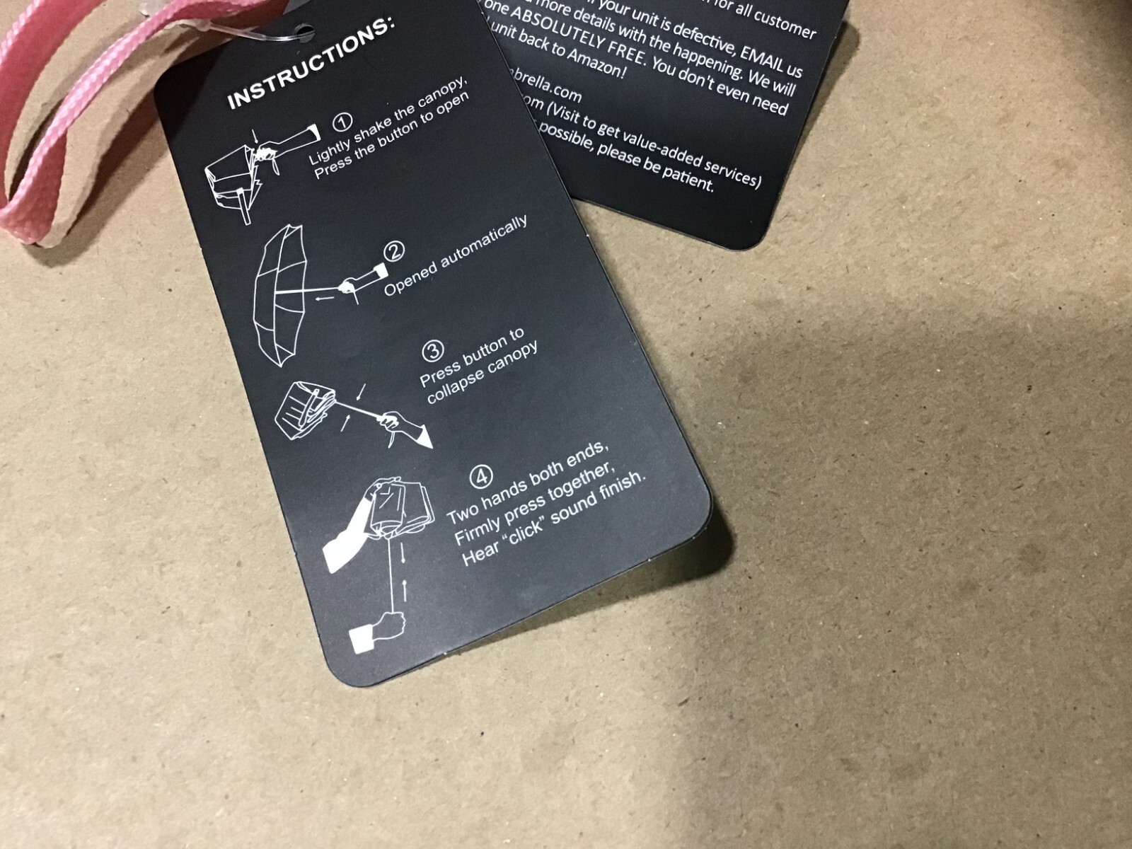 Umbrella, Compact Folding Reverse Design, Water Resistant
