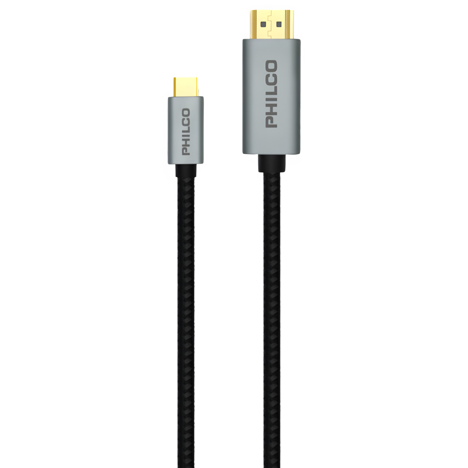 PHILCO PAH1314C-GY USB C to HDMI Cable 4k@60Hz 6ft