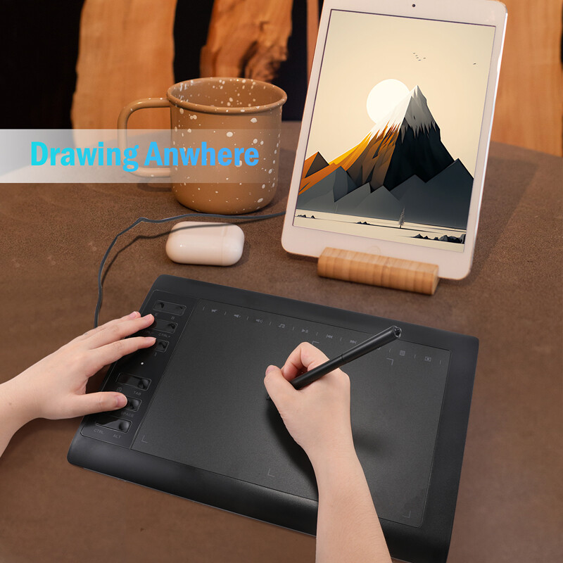 2024 NEW Graphics Drawing Tablet with Screen Pen Display for Mac PC Smartphone