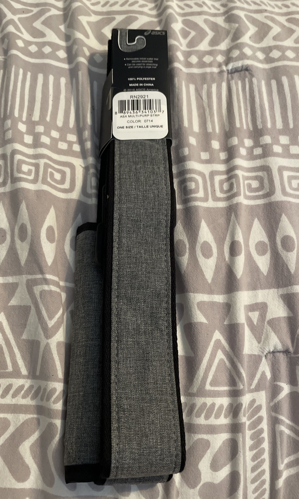 Asics Multi-Purpose Training Strap With Wallet NEW RN2921-0714