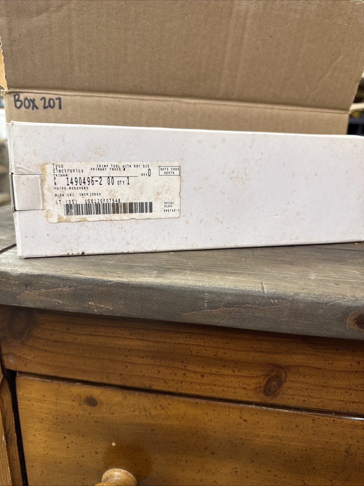 Tyco Electronics Crimp Tool With RBY Die 1490496-2
