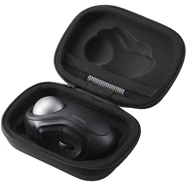 ELECOM bitra Index Finger Trackball Mouse 5 Button Wireless Compact Silent Black