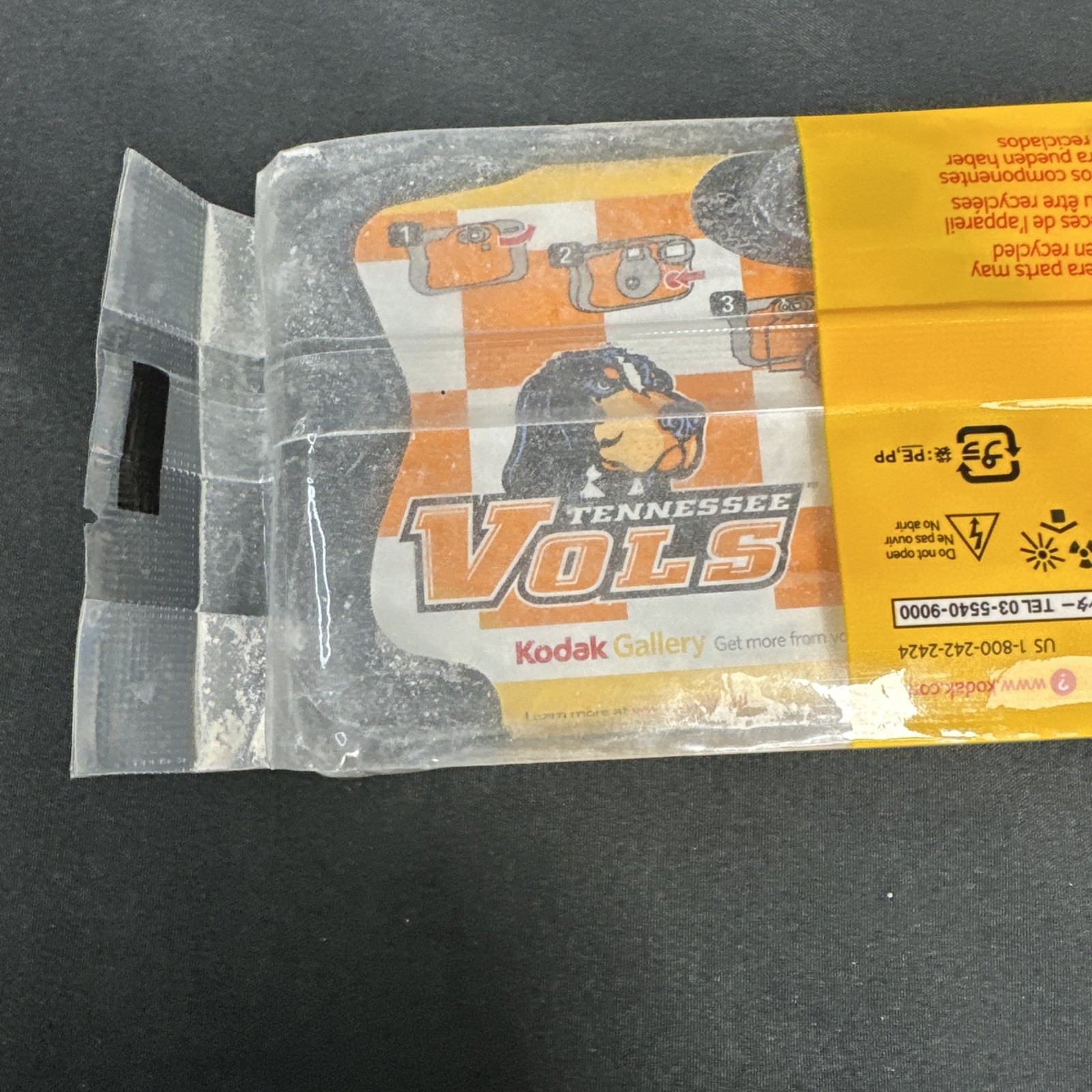 University Of Tennessee Volunteers Vols UT Disposable camera Kodak Read