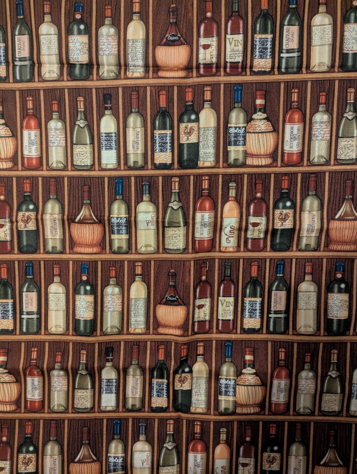 Dan Morris Over A Barrel Cotton Fabric