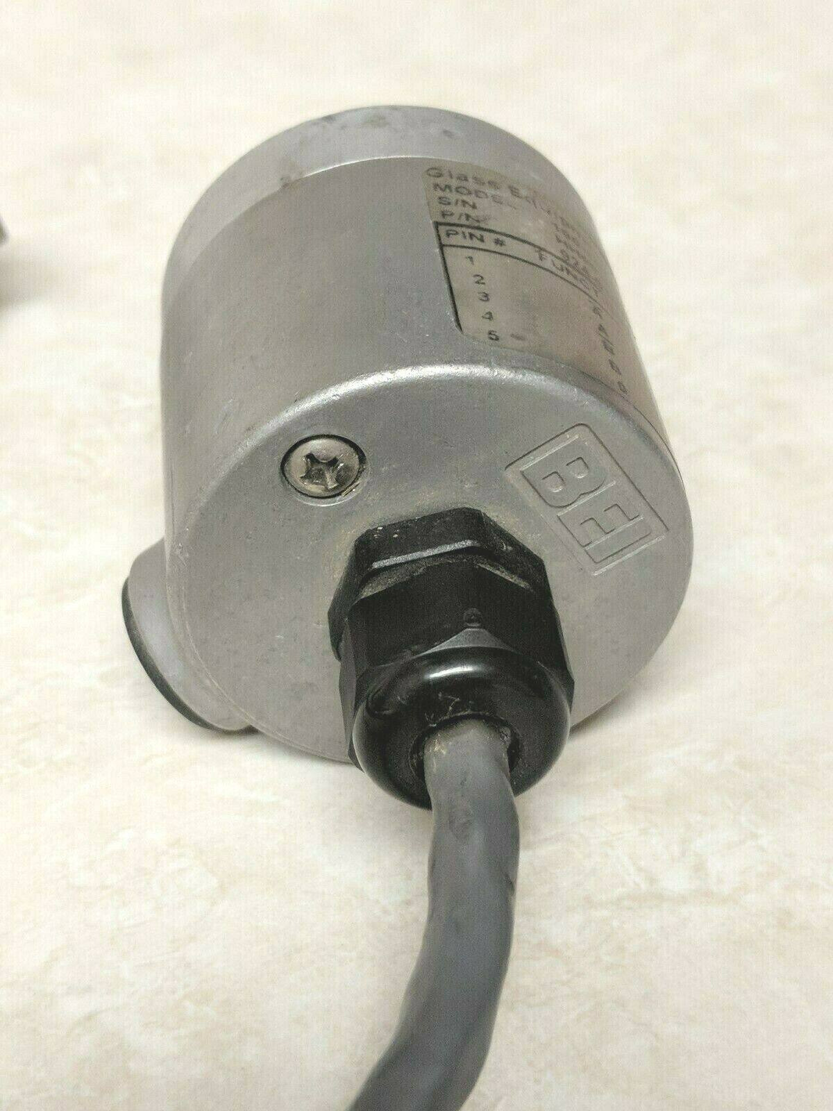 BEI Glass Equipment 924-01039-3083 Incremental Optical Encoder Model 100-4071