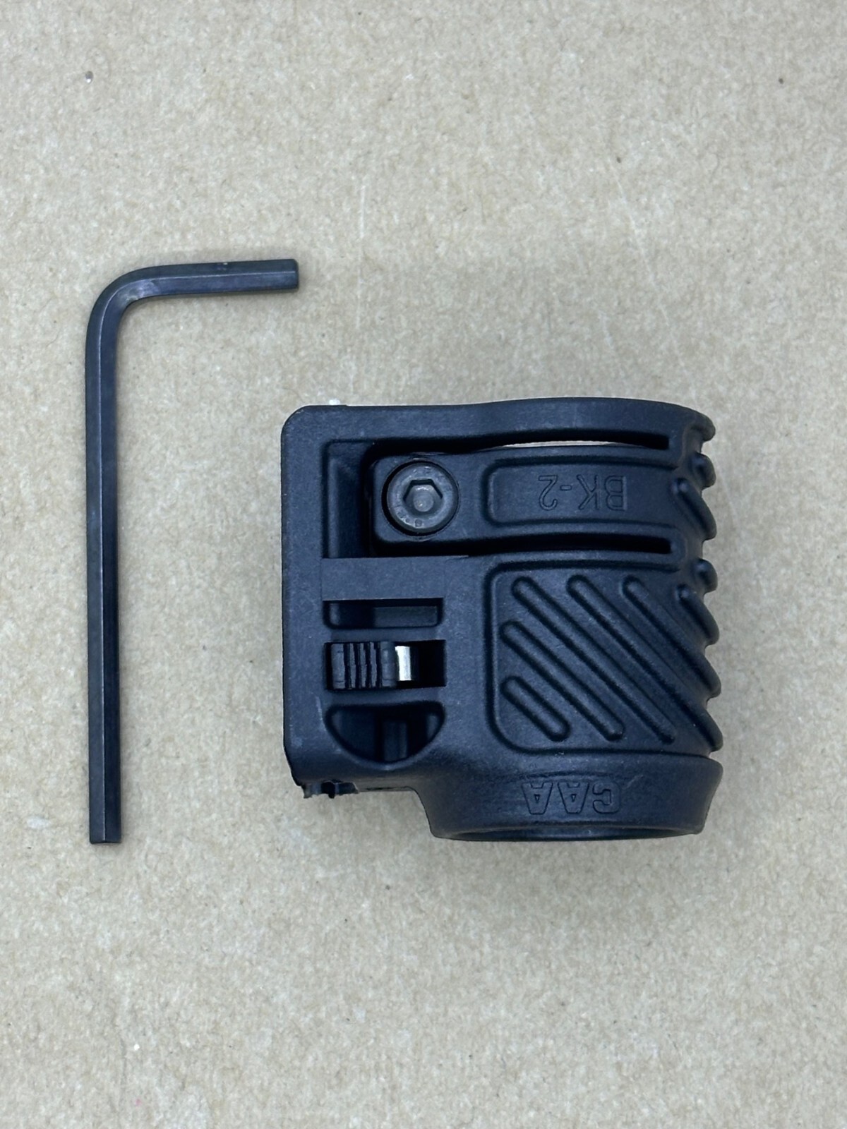 CAA Command Arms 1" Flashlight/laser Picatinny Mount - BK2