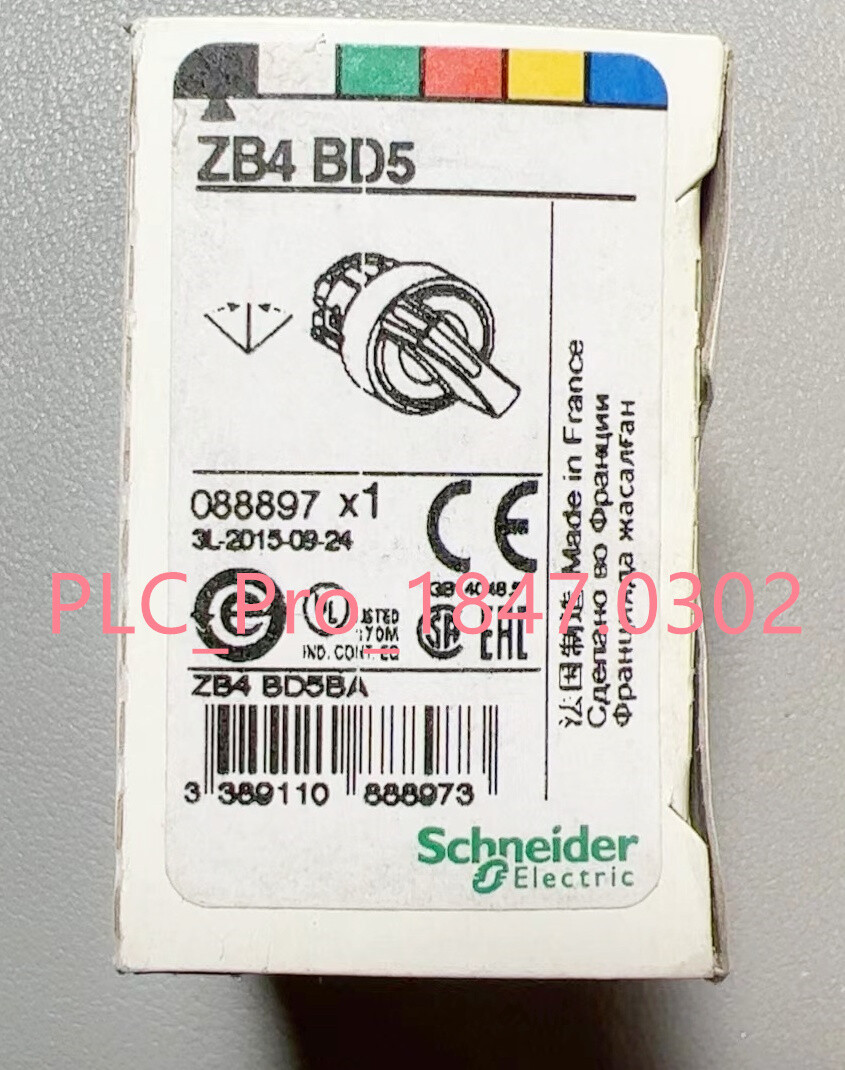 ZB4BD5 1PCS New Schneider Telemecanique ZB4 BD5 Selector Switch Head  Fast ship