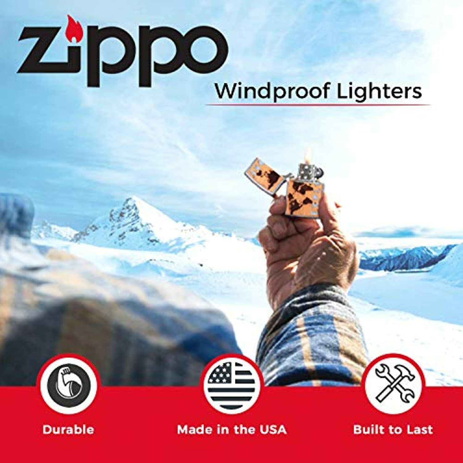 Zippo Slim Sapphire Pocket Lighter