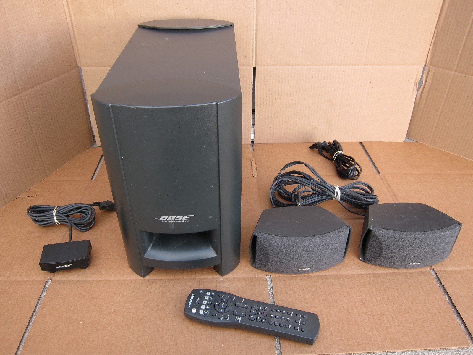 Bose Cinemate Digital Home Theater 2.1 System Complete w/ Remote & Cables