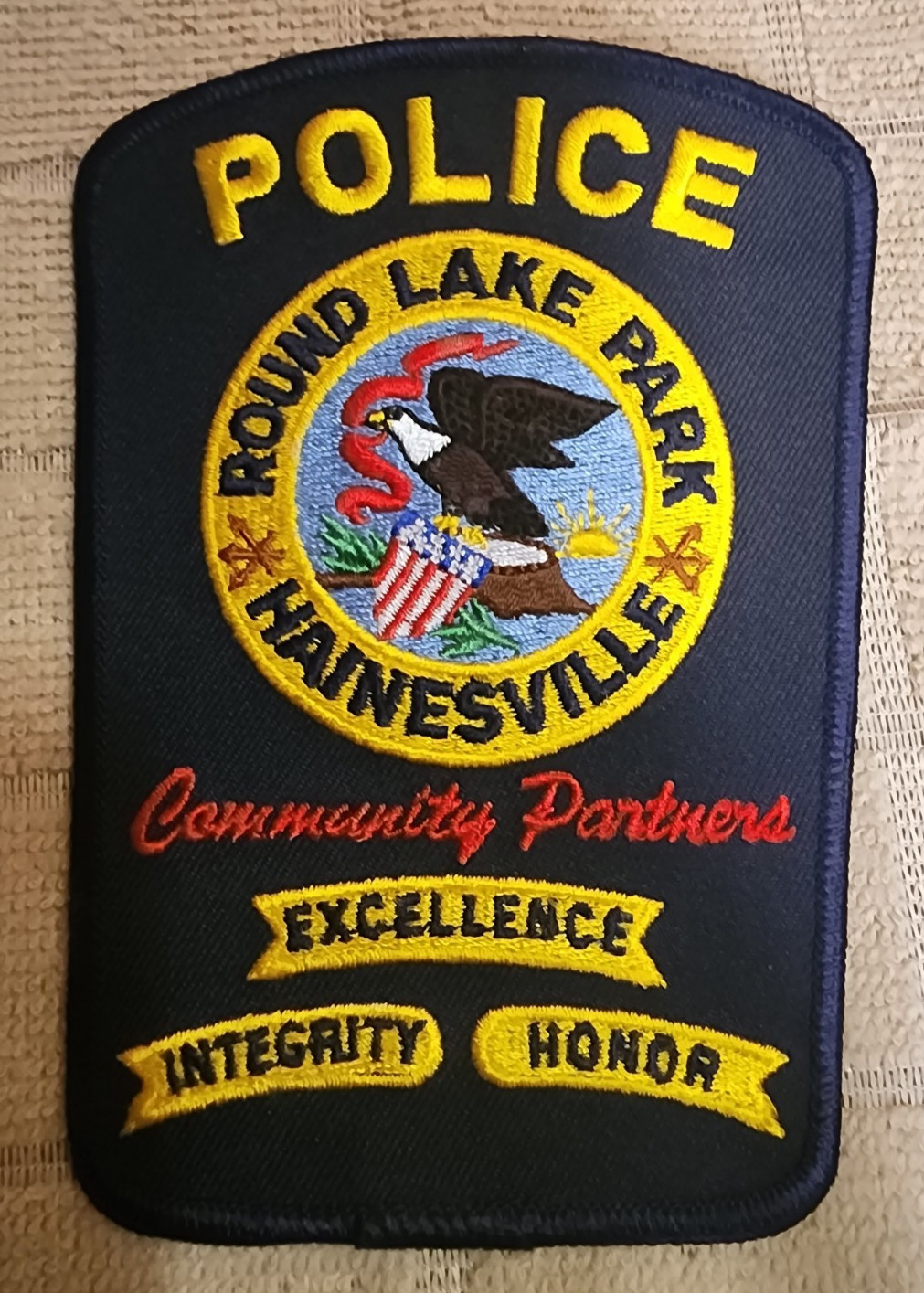 IL Round Lake Park Hainesville Illinois Police Department Patch