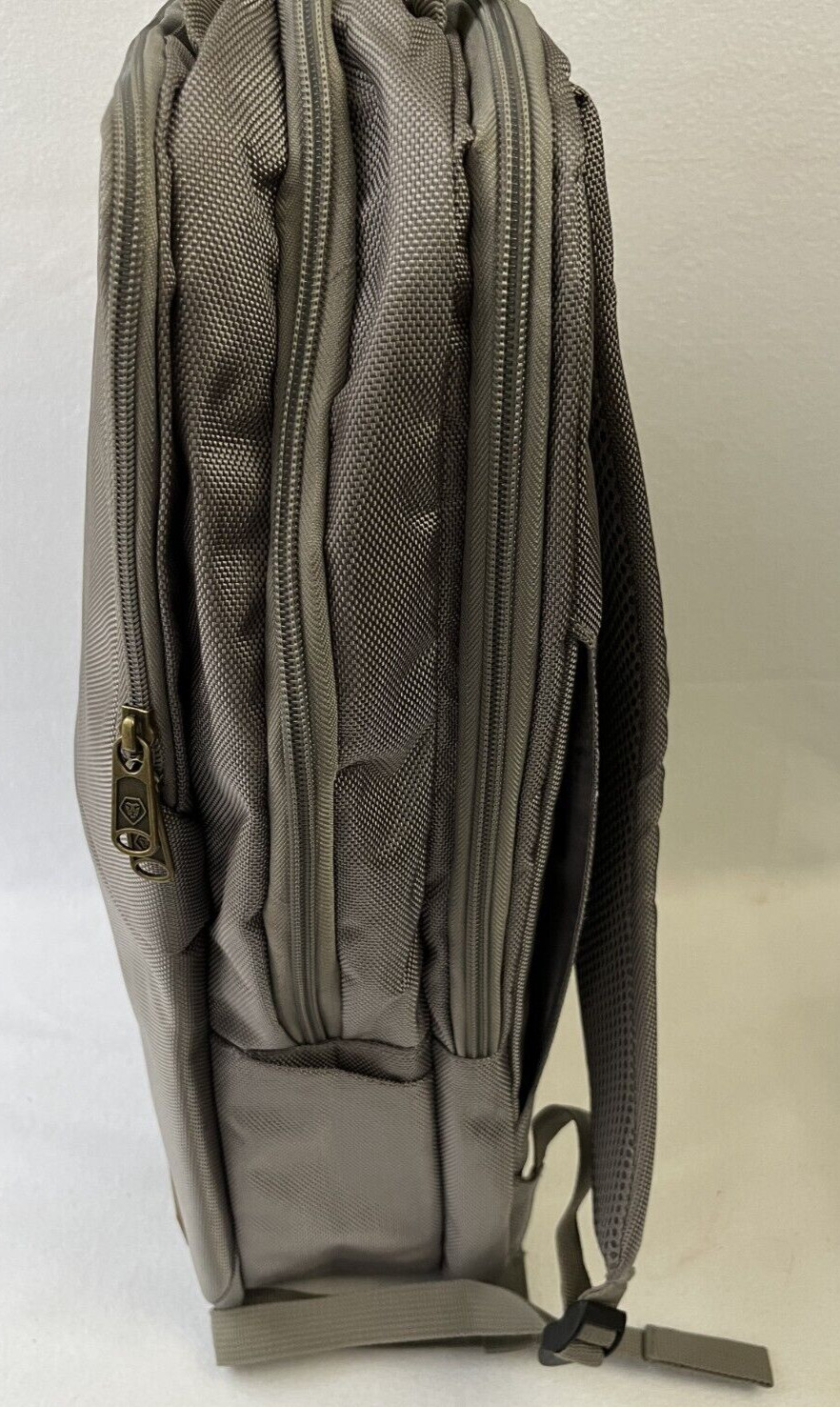 Workfront Backpack Gray Laptop Compartments