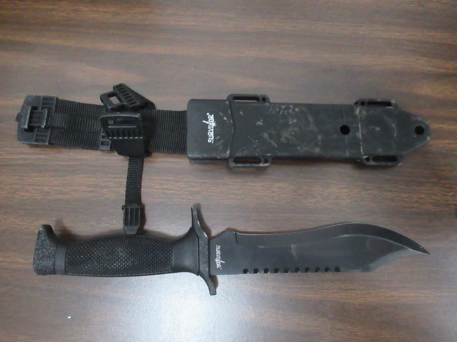 Survivor 7" Stainless Steel Blade knife with Sheath
