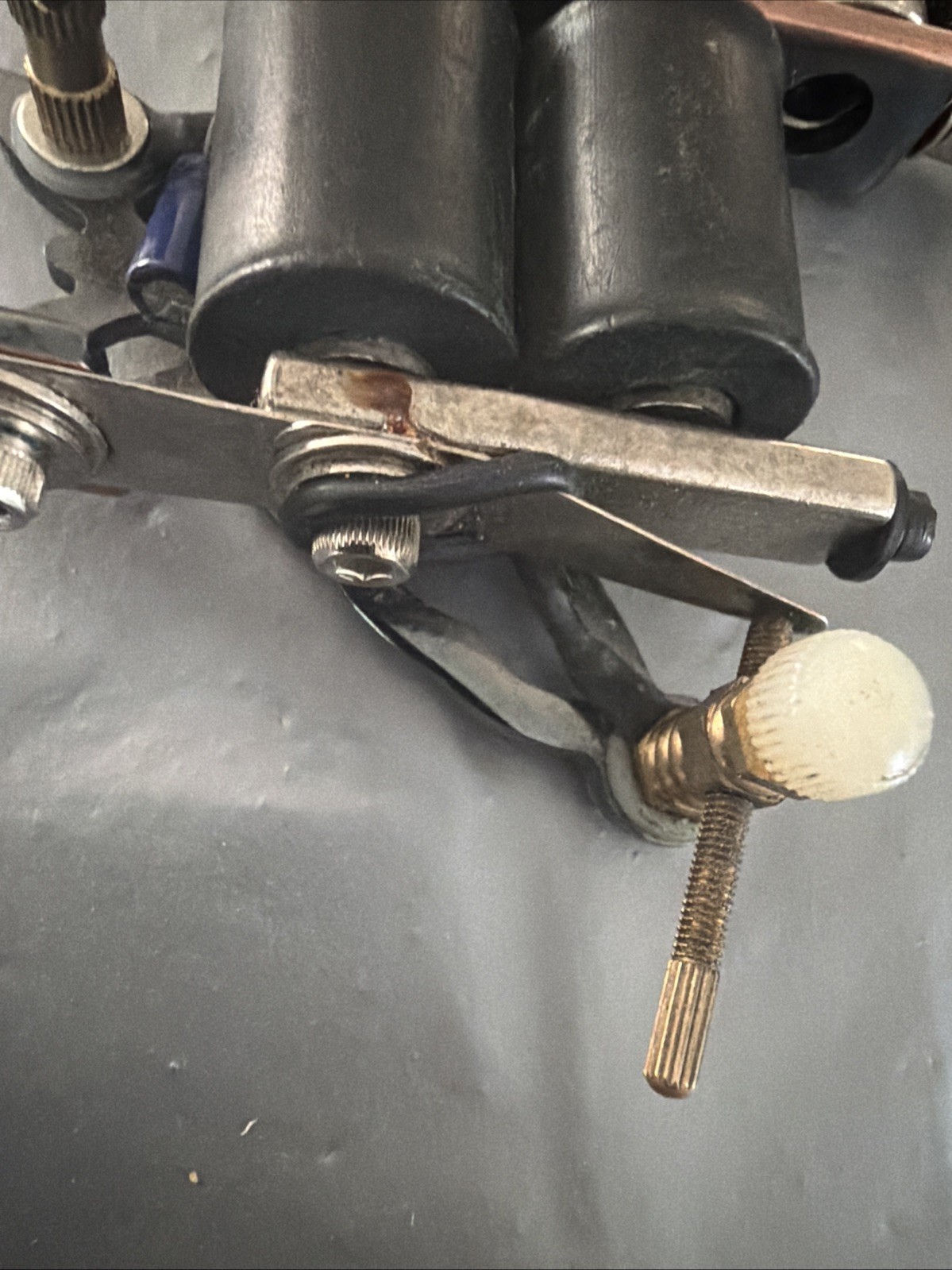 Vintage brass- Framed 10-wrap coil Tattoo Machine Used