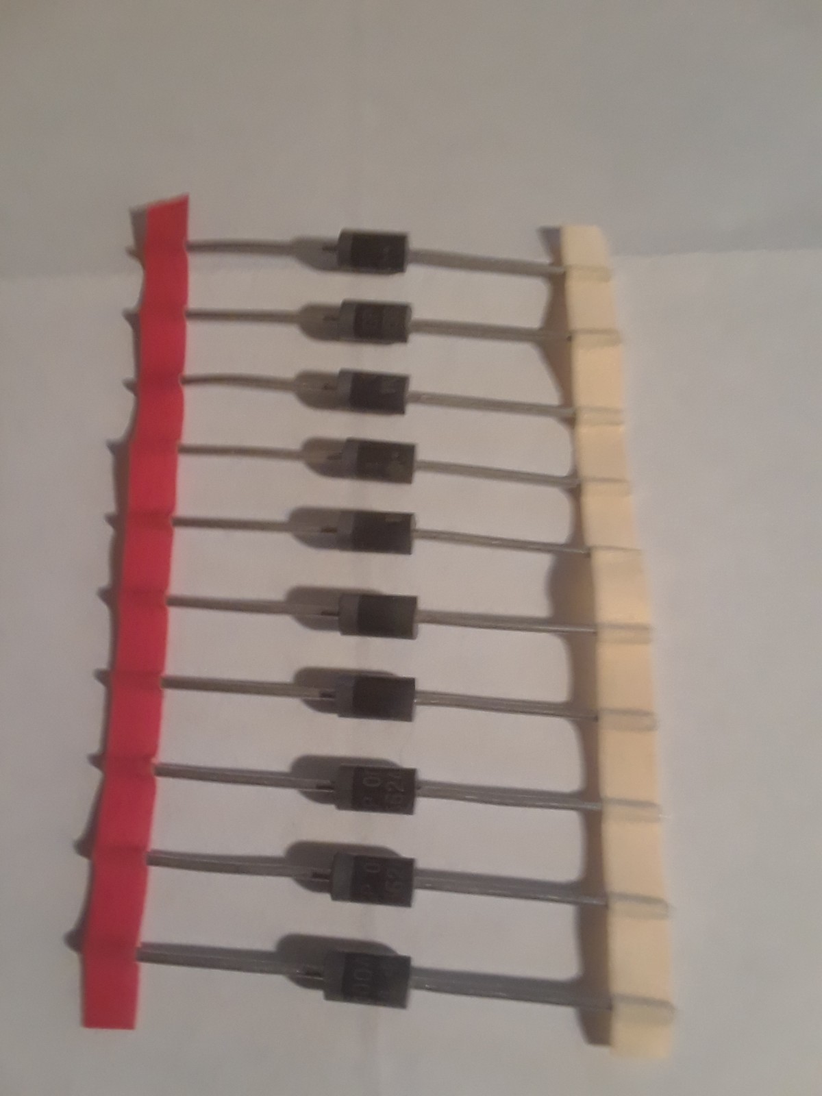 10 PCS, 1N5624, RECTIFIER, 200 V, 3 A, STD. AVALANCHE