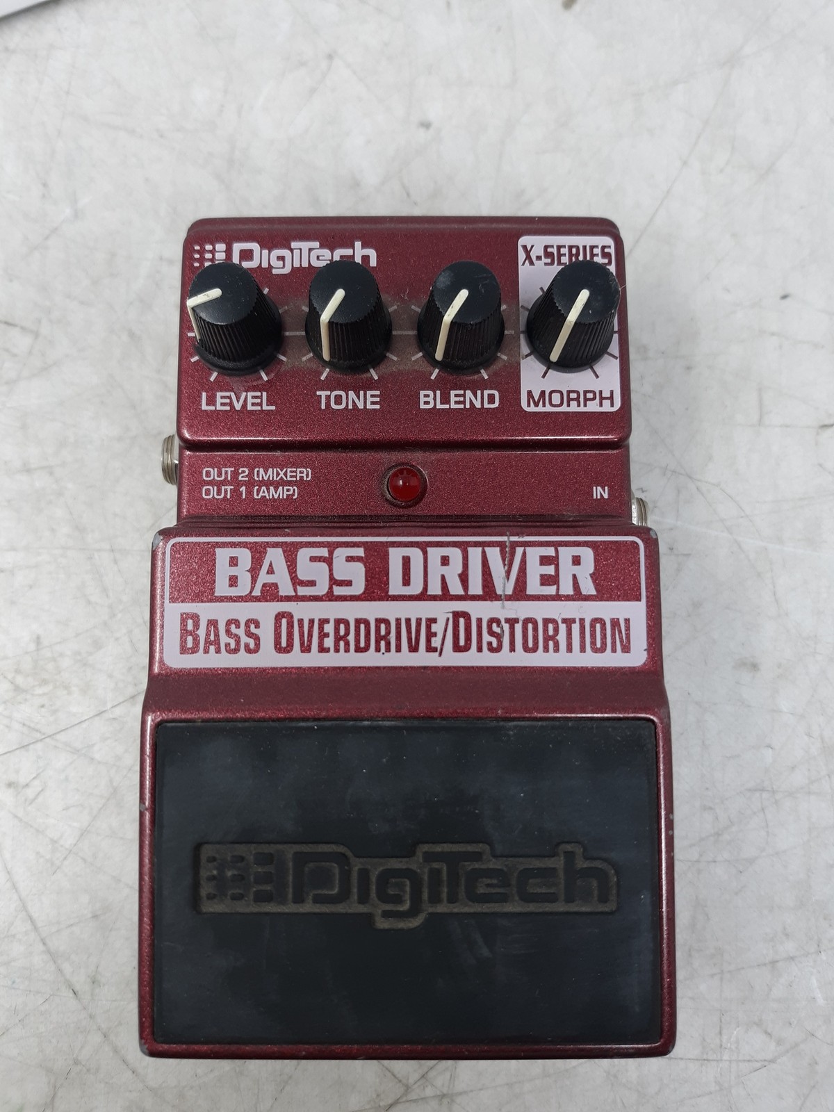 DigiTech Bass Driver X-Series Bass Overdrive Distortion Pedal