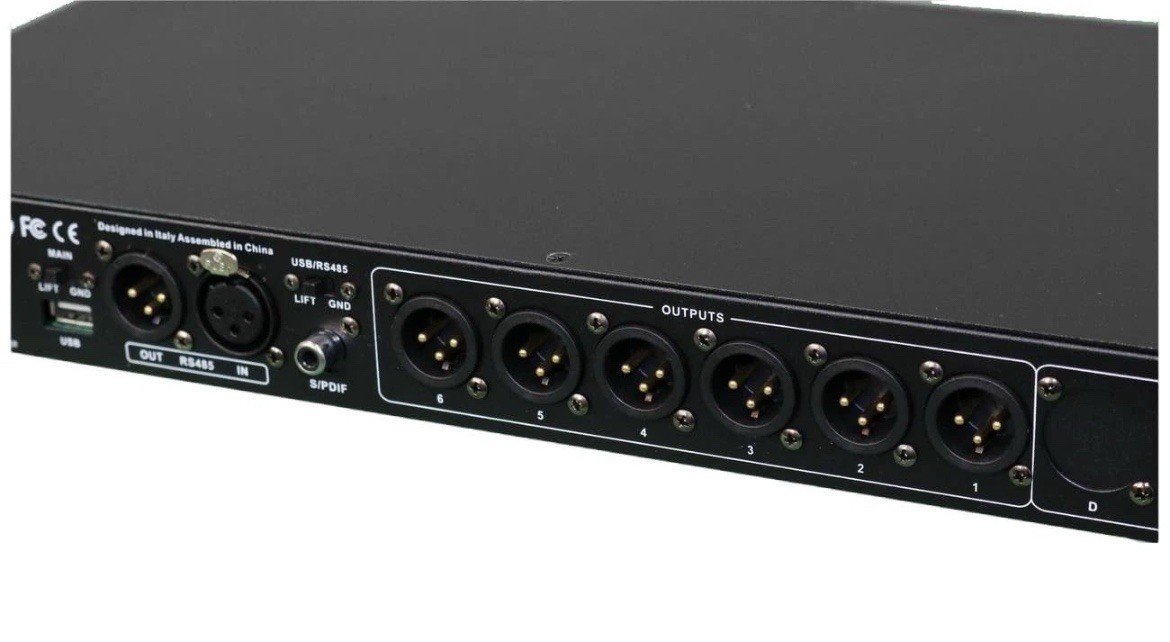 MARANI DPA2655QR 2 XLR Inputs - 6 XLR Outputs Computer Controlled Digital