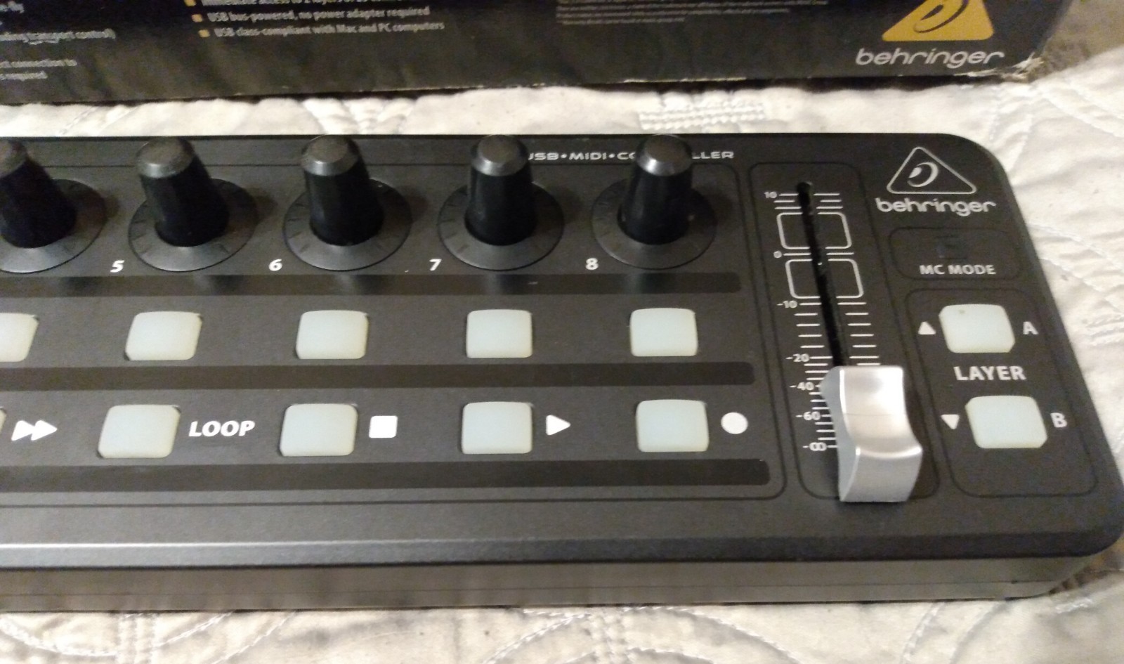 Behringer X-Touch Mini Universal USB MIDI Controller Ultra Compact