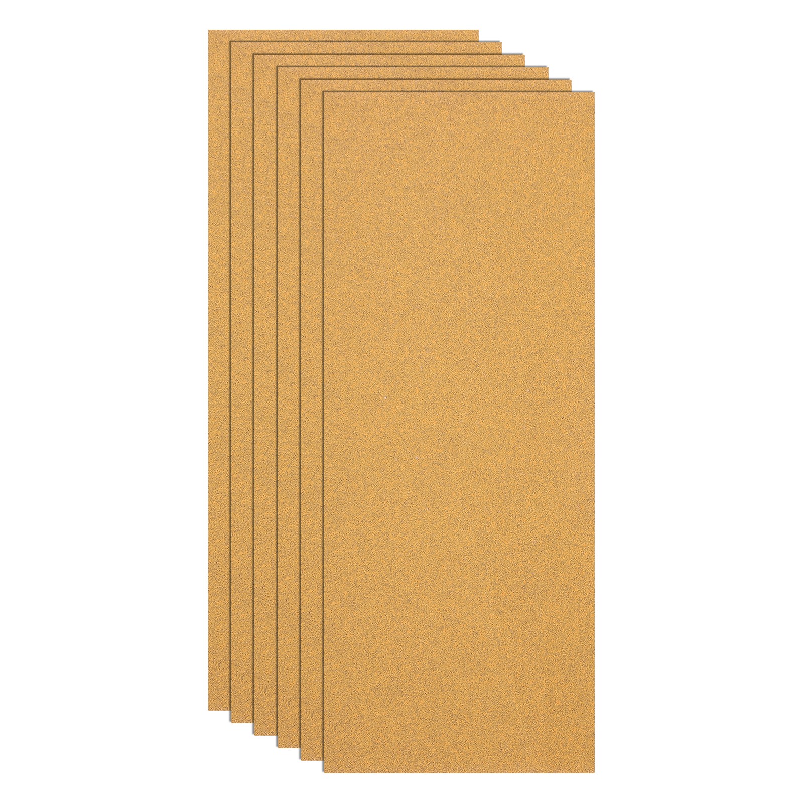 6 Pack 3.6" x 9" Sandpaper, 100 Grit Sand Paper for Wood Furniture Floor