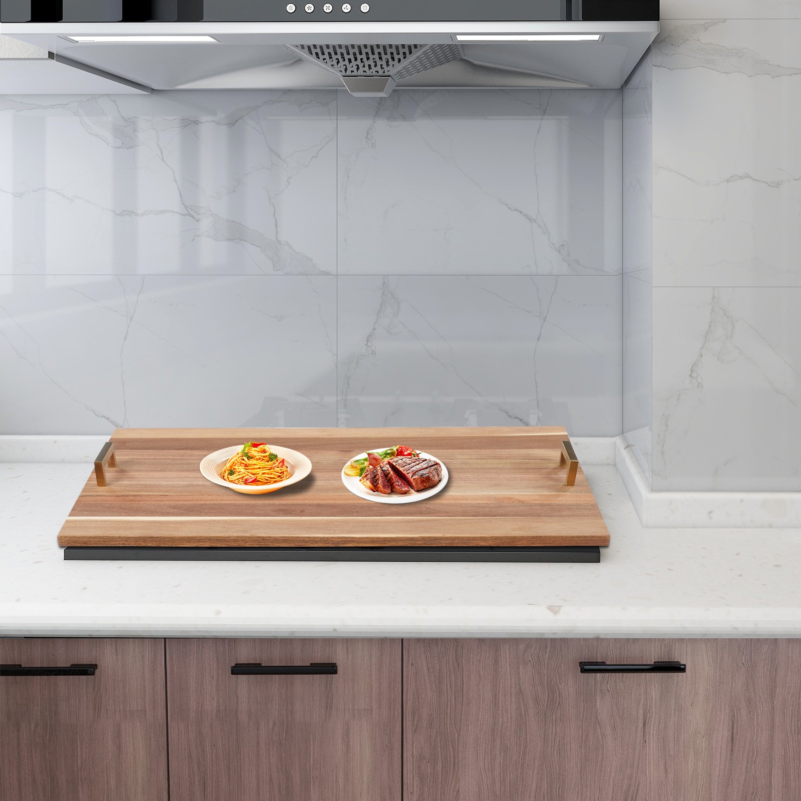 Stove Top Cover Multi-functional Stove Top Cover With Handles Stove Cover